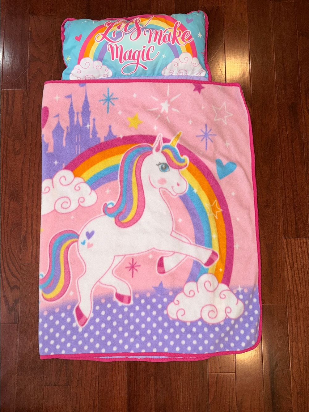 FUNHOUSE- Unicorn Sleep Mat with Pillow
